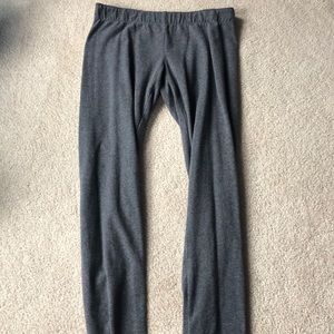 Gray leggings